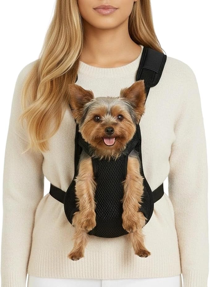 Inspack Dog Backpack Carrier/Cat Carrier, Adjustable Pet Front Carriers Travel by Inspack