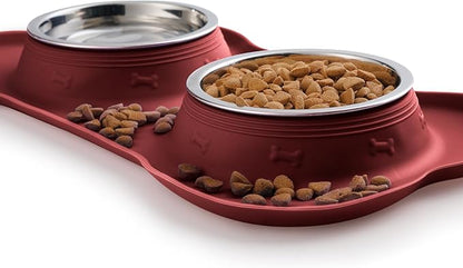 Hubulk Pet Dog Bowls 2 Stainless Steel Dog Bowl - Image 5