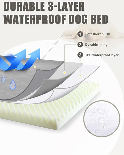 Orthopedic Dog Beds for Small Dogs Waterproof - Image 4