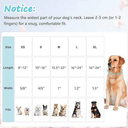 Cotton Collar for Dog，Soft Adjustable Dog Collars for Medium Dogs, Cute Dog - Image 2