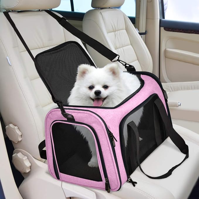 Henkelion Large Cat Carriers Dog Carrier Pet Carrier - Image 5