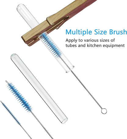 CiaraQ Bottle Cleaning Brushes, 8 Inch Nylon Tube Brush Set, Cleaner - Image 5