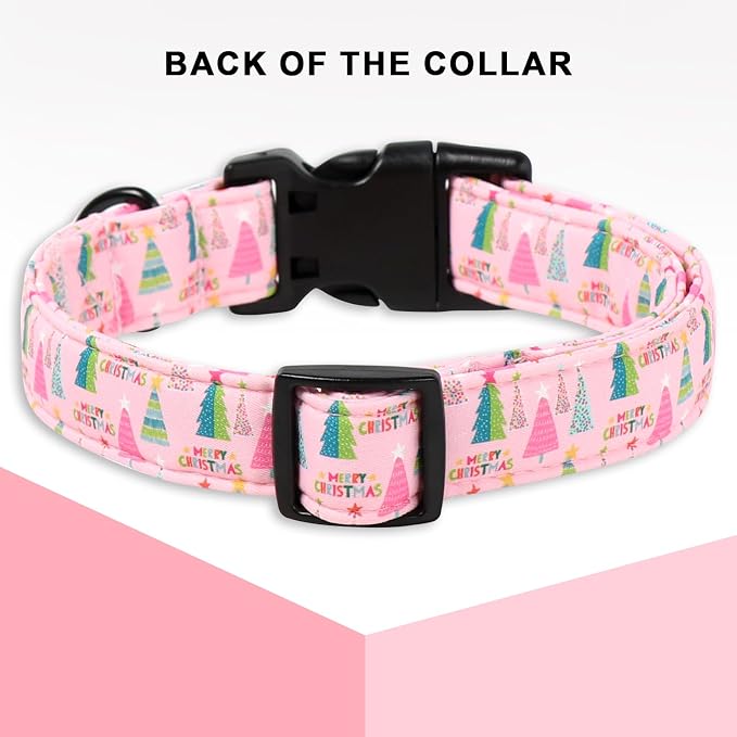 Unique Style Paws Christmas Dog Collar, Lightweight & Adjustable Pet Collar - Image 2