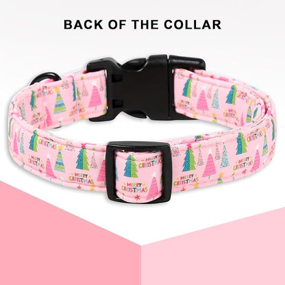 Unique Style Paws Christmas Dog Collar, Lightweight & Adjustable Pet Collar - Image 2