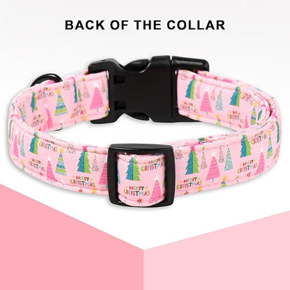 Unique Style Paws Christmas Dog Collar, Lightweight & Adjustable Pet Collar - Image 2