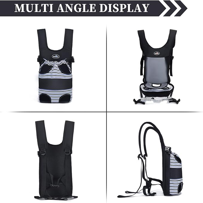 Pet Carrier Backpack, Pet Front Dog Carrier Backpacks, Adjustable Pet Front Cat - Image 8