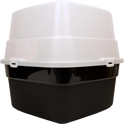 Nature’s Miracle Hooded Corner Litter Box, - Image 2
