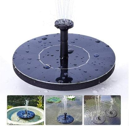 Solar Fountain for Bird Bath, Solar Powered Fountain Pump 1.5W Solar Water by LAWOHO