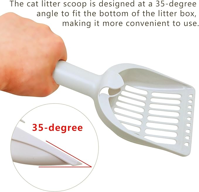 2 Pack Large Cat Litter Scoop Set - Image 2