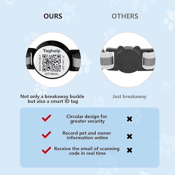 6 Pack QR Code Cat Collar - Image 9