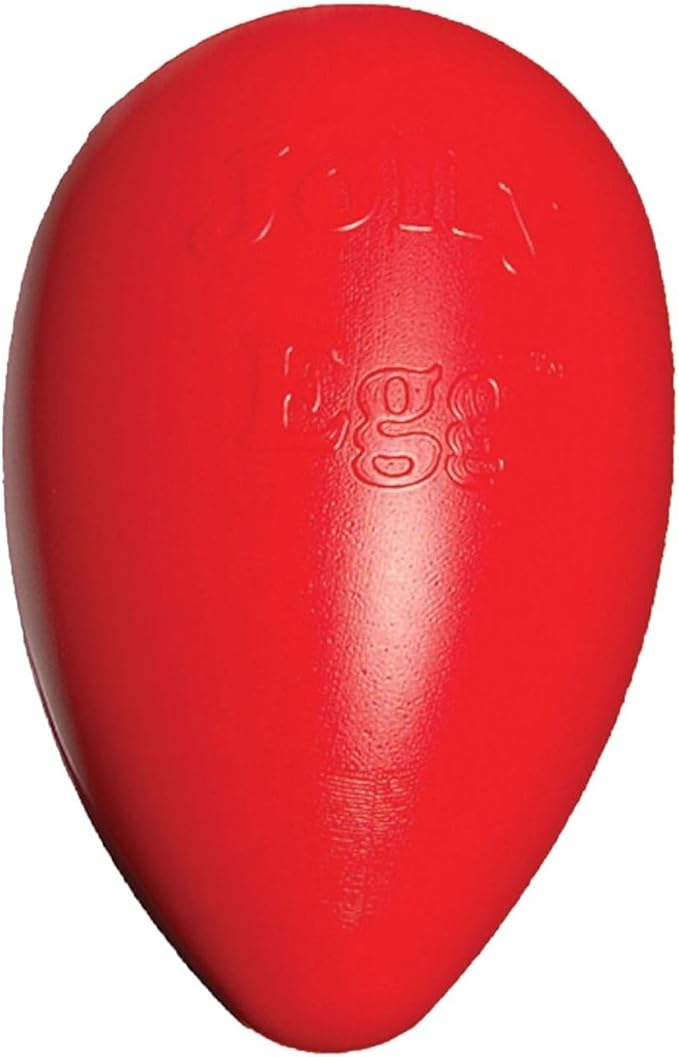 Jolly Pets Jolly Egg Plastic Dog Chew Toy 8 inch Purple - Image 2