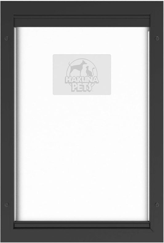 Hakuna Pets Deluxe Aluminum Pet, Cat and Dog Door by HakunaPets