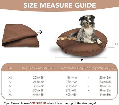Dog Bed Cover Waterproof Replacement Machine Washable Covers - Image 4