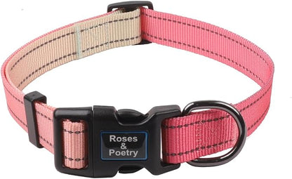 Roses&Poetry Small Dog Collar Girl Reflective - Image 6