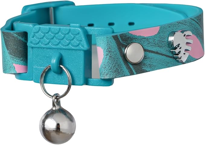 Kittyrama Botanicals Monstera Kitten Collar. Award Winning. Hypoallergenic by Kittyrama