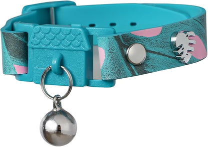 Kittyrama Botanicals Monstera Kitten Collar. Award Winning. Hypoallergenic by Kittyrama