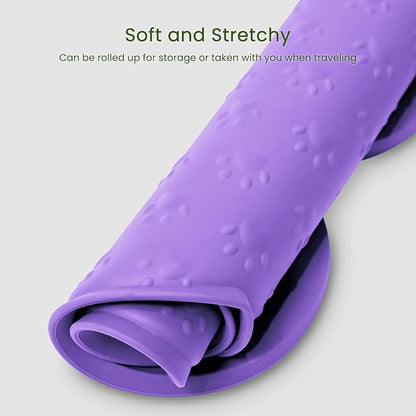 Dog Food Mat Anti-Slip Silicone Dog Bowl Mat Thicker Pet Placemat Waterproof - Image 7