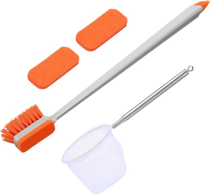 2 Pcs Small Fish Tank Cleaner Brush by Unknown