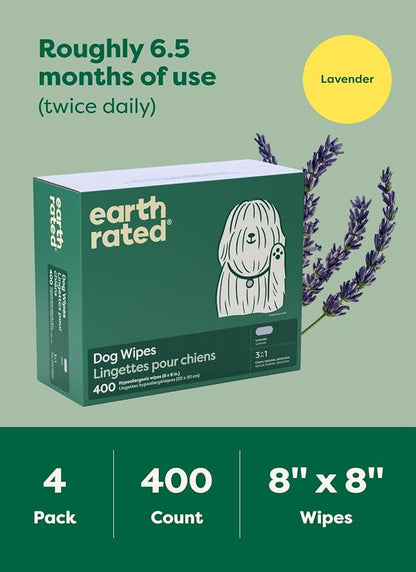 Earth Rated Dog Wipes, Hypoallergenic, Cleaning and Hydrating, - Image 8