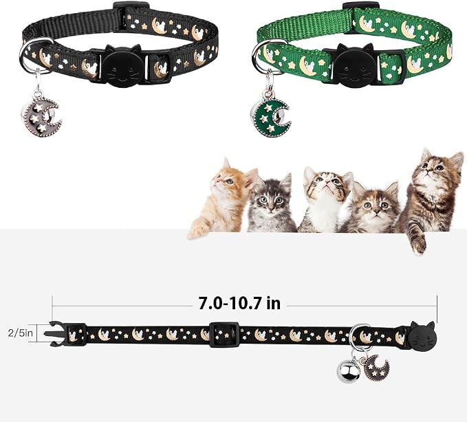 2Pcs Breakaway Cats Collars Cat Collars - Image 4