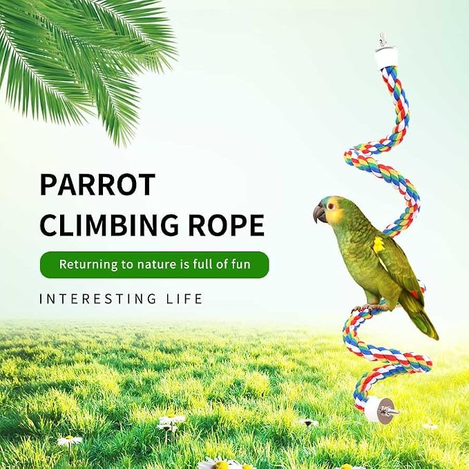 Bird Perch, Bird Rope Perch & Rope Perch, Bird Perches - Image 7