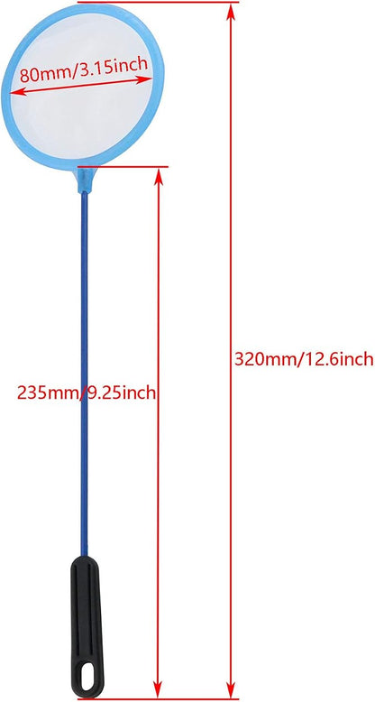 DGZZI Aquarium Fish Net 3PCS Plastic Artemia Sieves Super Dense Mesh Aquarium - Image 2