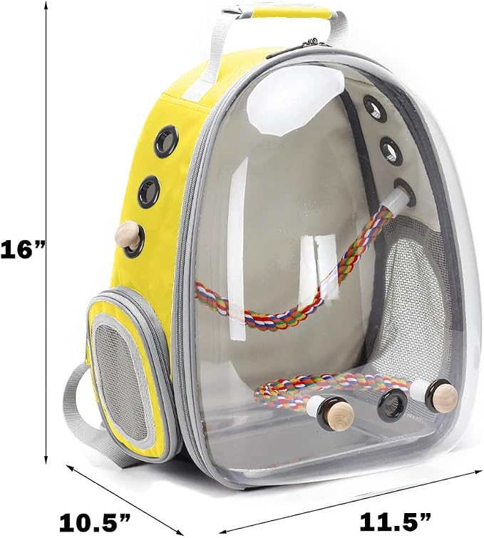 Bird Traval Carrier Cage, Vet Transport School Bag - Image 3