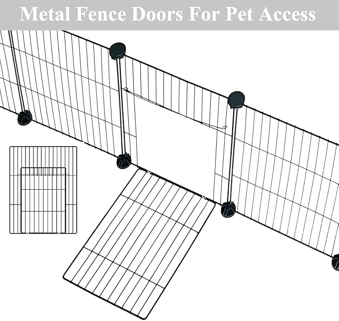 LANGXUN 24pcs DIY Small Animal Pet Playpen - Image 4