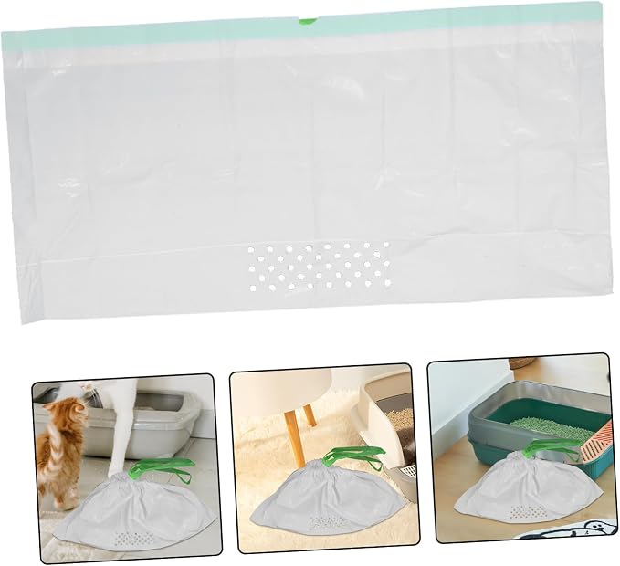 7Pcs Cat Litter Filter Bags Easy Pick Up Litter Cleaning Supplies - Image 7