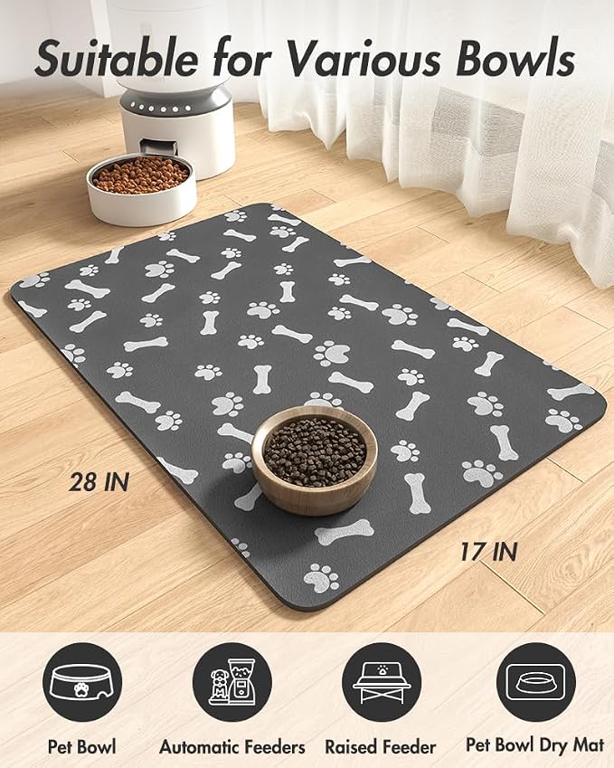 MontVoo Dog Food Mat-Pet Feeding Mat - Image 8