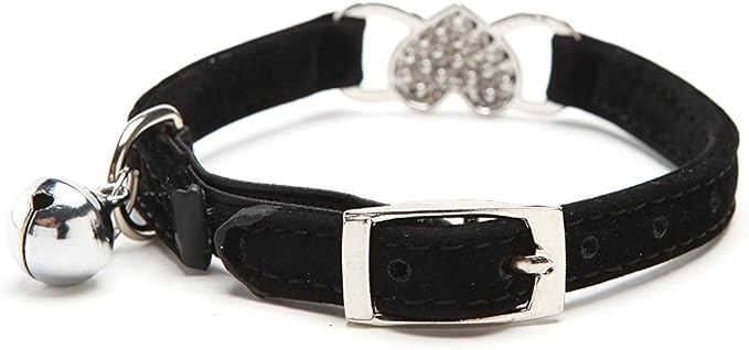 CHUKCHI Heart Bling Cat Collar - Image 2