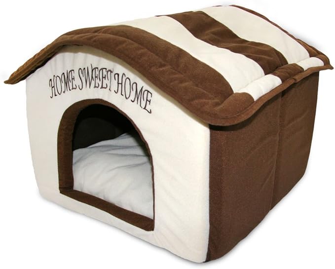Best Pet Supplies Dog House Bed Crate Mat Tent Indoor Round Soft Plush by BestPetSuppliesLLC