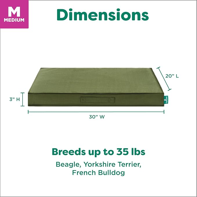 FurHaven Cooling Dog Bed – Medium Foam Mattress - Image 3