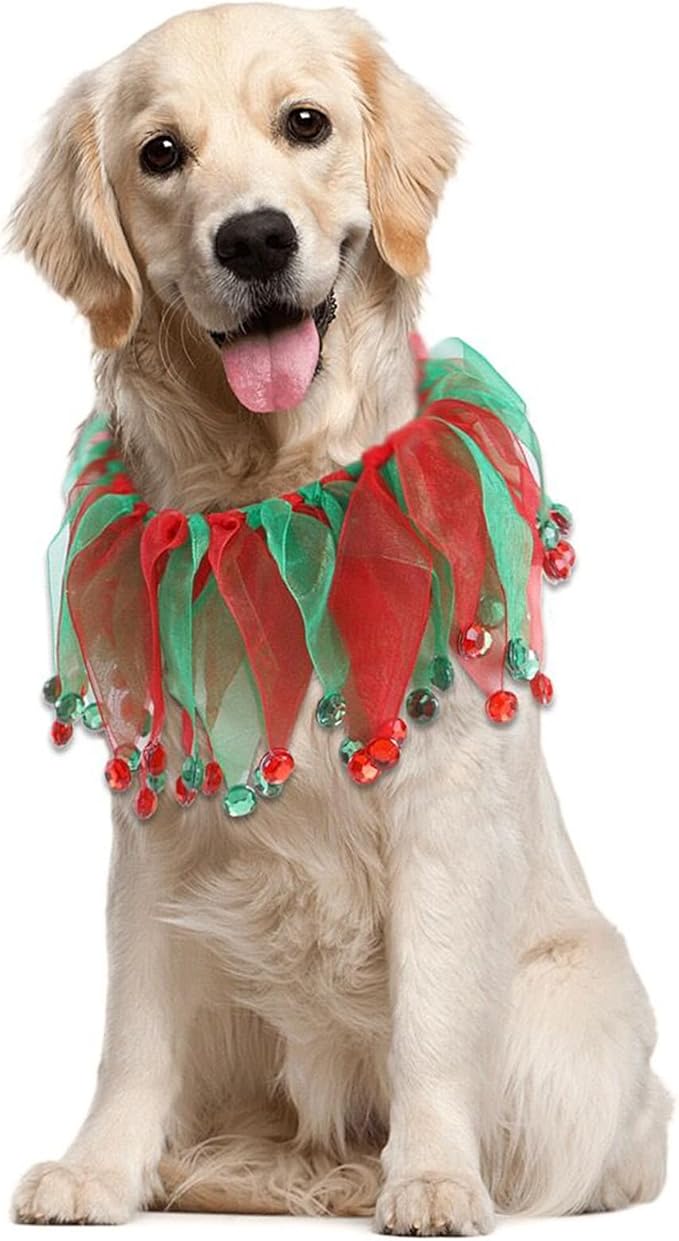 Lionheart glory Christmas Dog Collars Elastic Fancy Holiday Accessory - Image 2
