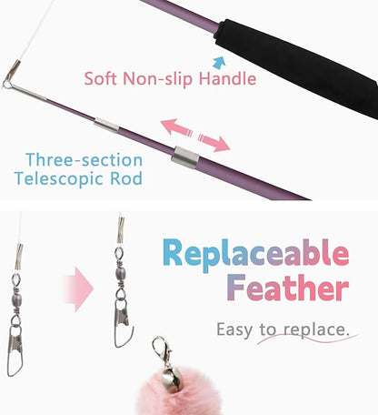 SONGWAY Cat Wand Toys for Indoor Cats - Image 6