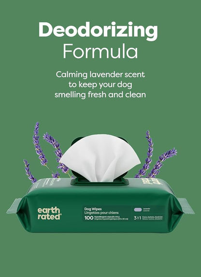 Earth Rated Dog Wipes, Hypoallergenic, Cleaning and Hydrating, - Image 6