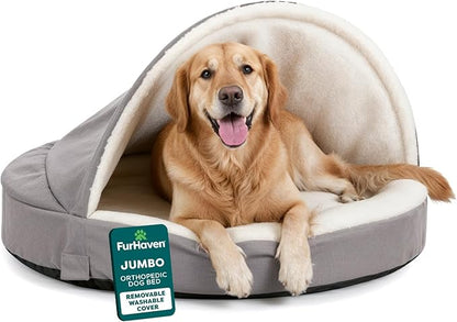 Furhaven 44" Round Orthopedic Dog Bed by FurHaven
