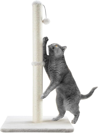 Dimaka 34" Height Tall Cat Scratching Post, Claw Scratcher - Image 9