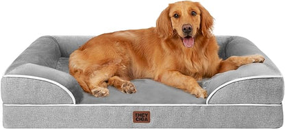 EHEYCIGA Orthopedic Dog Beds for Extra Large Dogs 44x32Inch, Waterproof Memory by EHEYCIGA