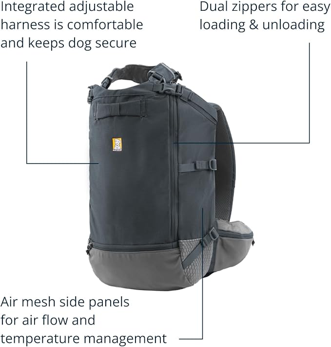 Ruffwear, Hitch Hiker Dog Backpack Carrier, Hands-Free Dog Carrier Backpack - Image 3