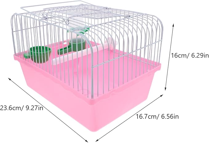 BESPORTBLE Spacious Bird Carrier Travel Cage Lightweight Portable Bird Cage - Image 6