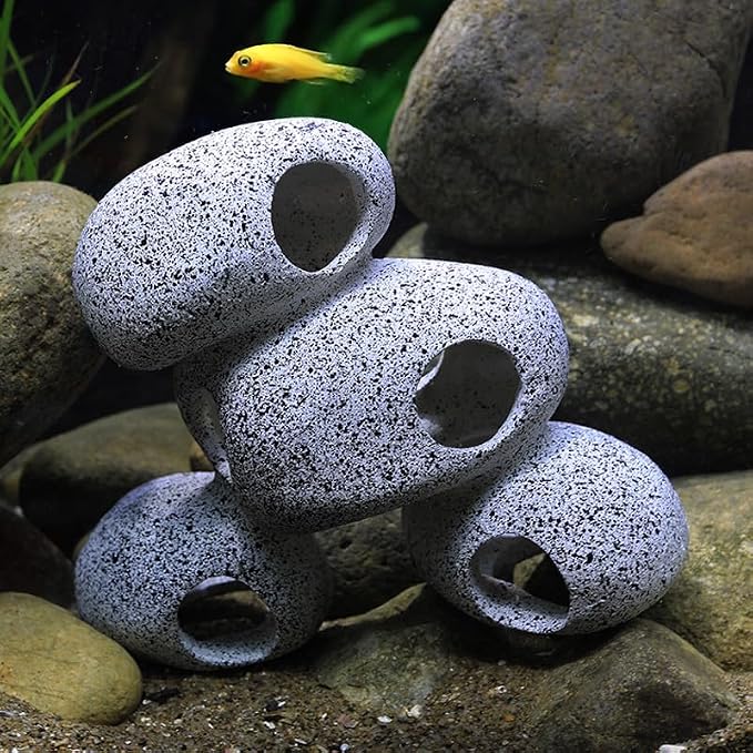Aquarium Rock Decorations Resin Cichlids Rock - Image 4