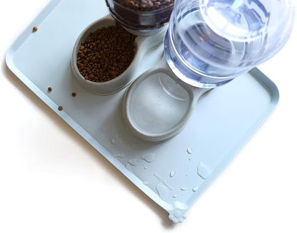 Hoki Found Large Silicone Pet Food Mats Tray - Image 5