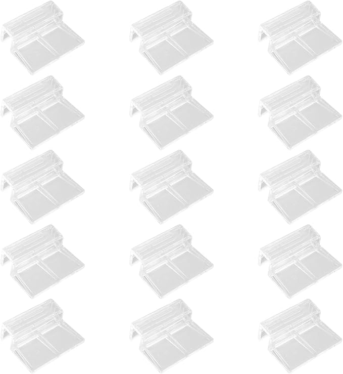 15 Pcs Rimless Aquarium Lid Clips by Unknown