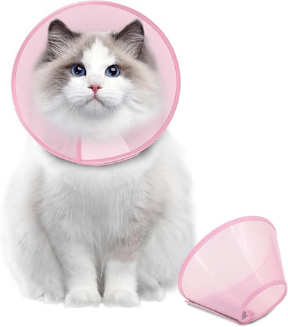 Supet Dog Cone Collar Adjustable After Surgery, Comfortable Pet Recovery Collar by Supet