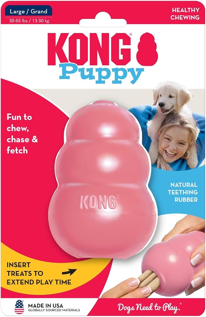KONG Puppy - Natural Teething Rubber Chew Toy - Image 10