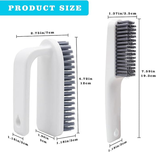 2-Pack Bird Bath Brush Includes Large and Small Brushes, Scrubbing Brush Set - Image 2