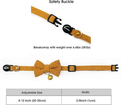 Safety Quick Release Cat Collars, Soft Kitten Collars - Image 4