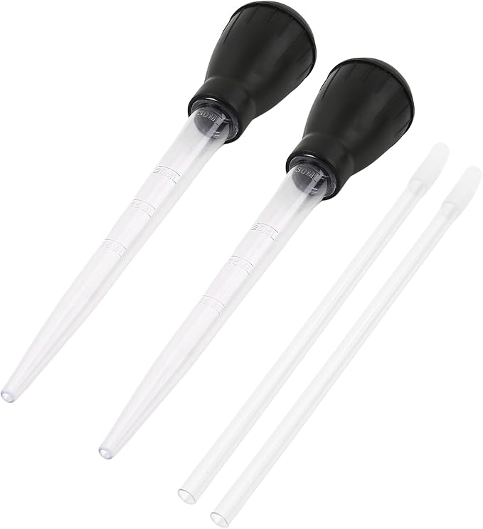 2Pcs Manual Fish Tank Cleaning Tools, 30ml Aquarium Water Changer, 21 Inches by Vagocom