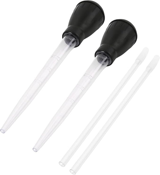 2Pcs Manual Fish Tank Cleaning Tools, 30ml Aquarium Water Changer, 21 Inches by Vagocom